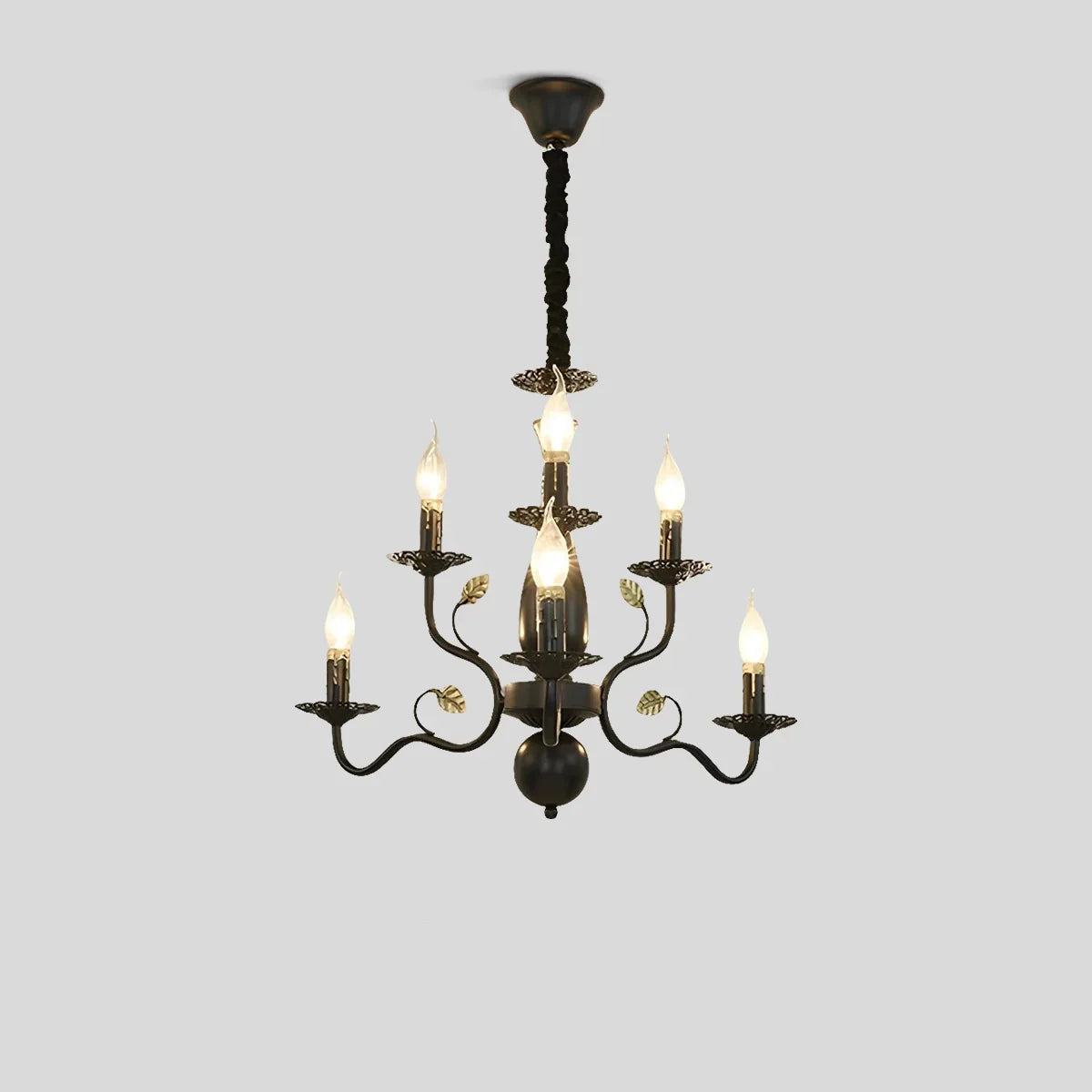 Candelabro de vela de doble capa para comedor | Lersk