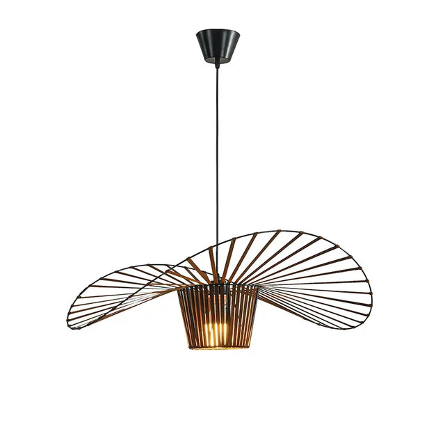 Stropní lampa Aurelin s matným černým kloboukem | Lersk