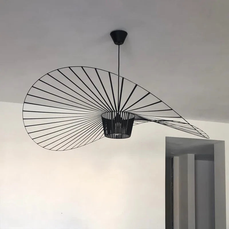 AureaShade Black Hat Pendant Light for Modern Interiors | Lersk