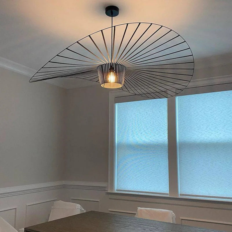 AureaShade Black Hat Pendant Light for Modern Interiors | Lersk