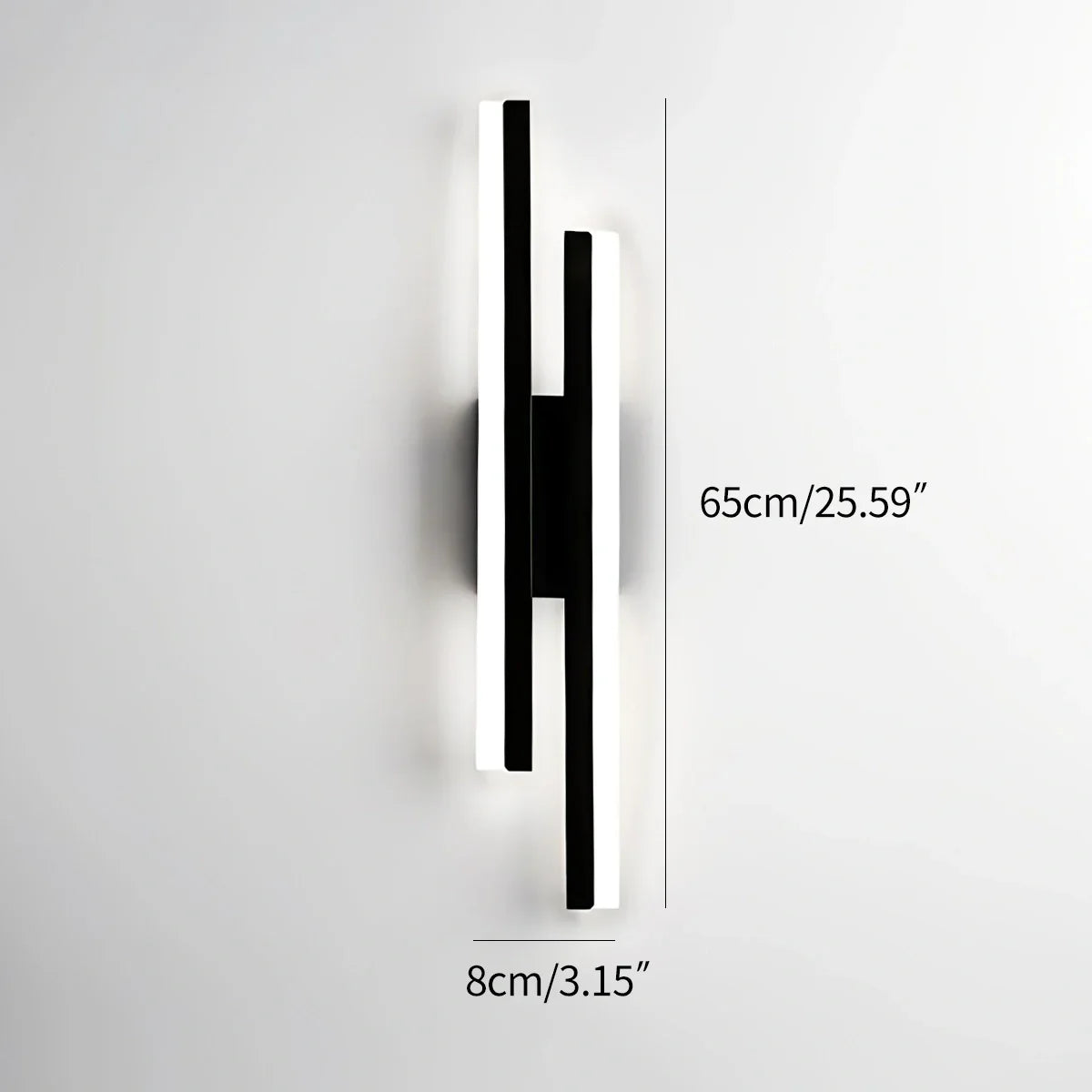 Lámpara de Pared Minimalista en Forma de H Antier Alana | Lersk