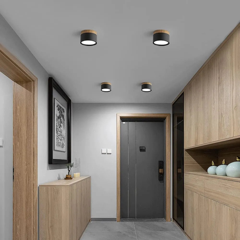 Lunara Nordic LED stropní svítidlo pro chodby a obývací pokoj | Lersk