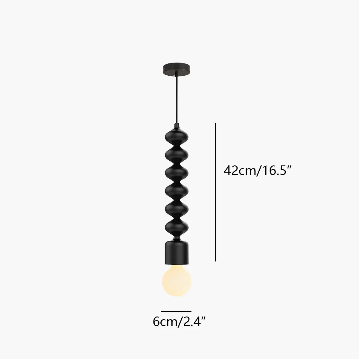 Bauhaus Bead Bedside Pendant Light | Lersk