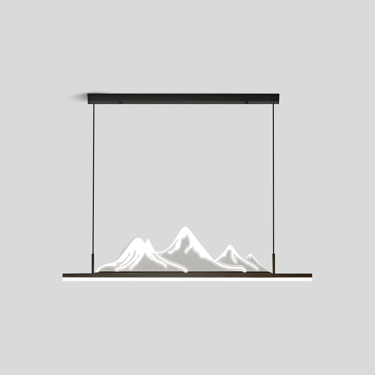 Lámpara colgante LED con diseño de montaña | Lersk