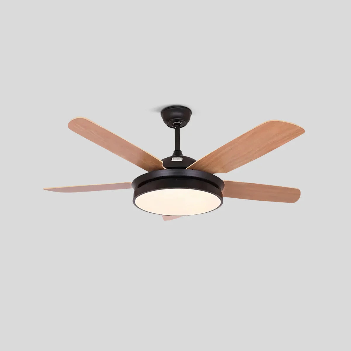 Ventilador de techo con luz y 5 aspas para sala de estar | Lersk