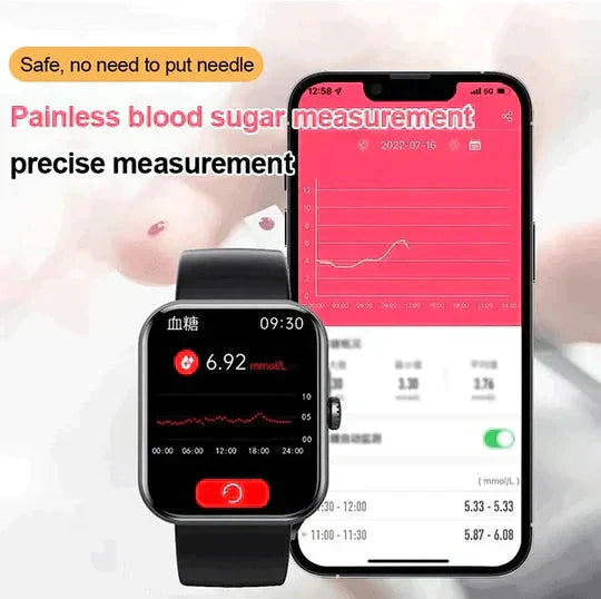 VitaPulse Healthwatch Monitor Non Invasivo per Glucosio e SpO2 | Lersk