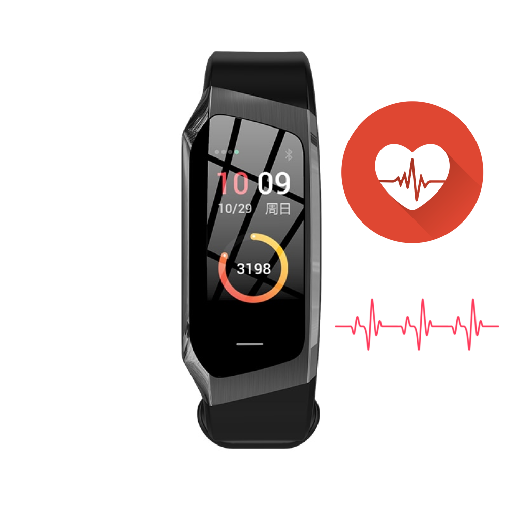 VitaTrack Smartwatch Blutdruck- und Herzfrequenzmesser | Lersk