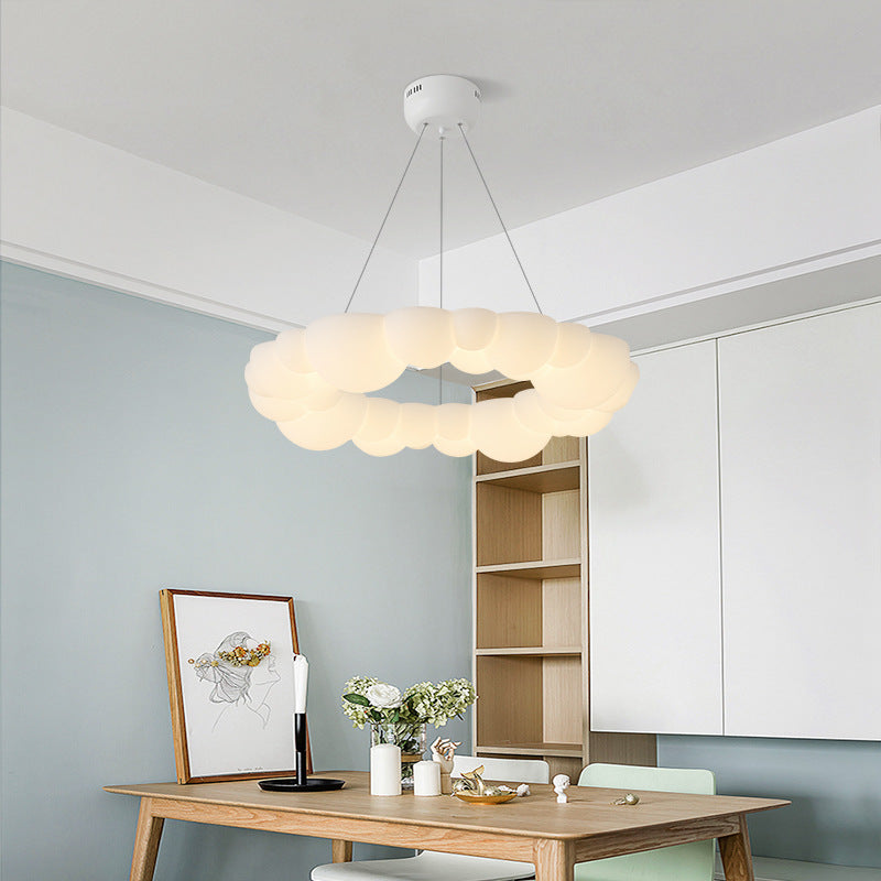 Lámpara de techo LED moderna en forma de nube para dormitorios y salas de estar | Lersk