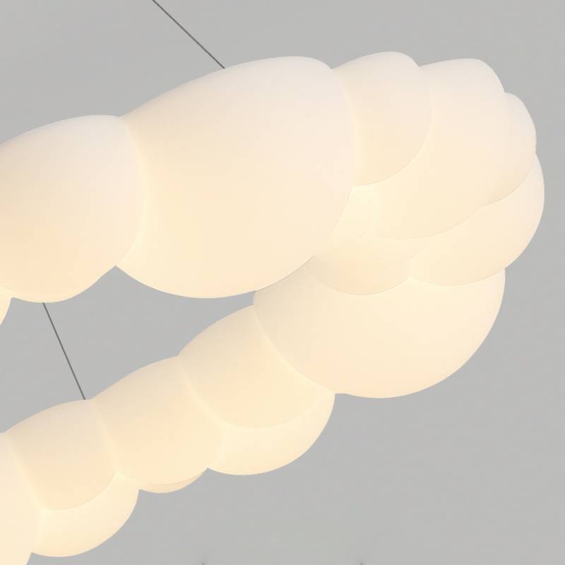 Lámpara de techo LED moderna en forma de nube para dormitorios y salas de estar | Lersk