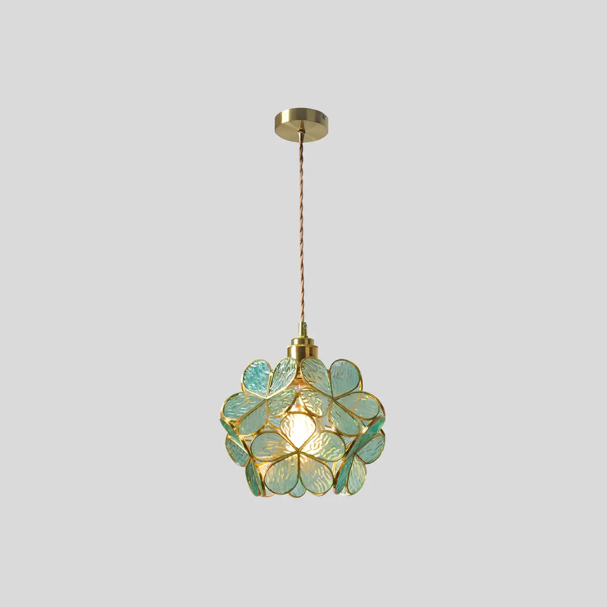 Cherry Blossom Stained Glass Pendant Light | Lersk