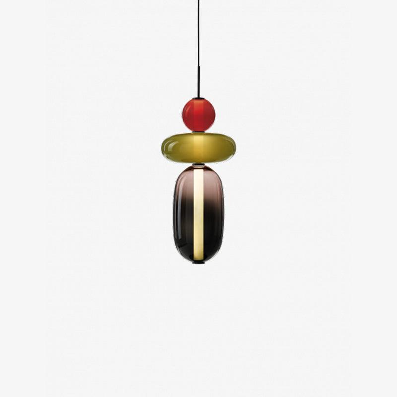 Lampa wisząca LumaWisp Sugar Glass dla ciepłej atmosfery | Lersk