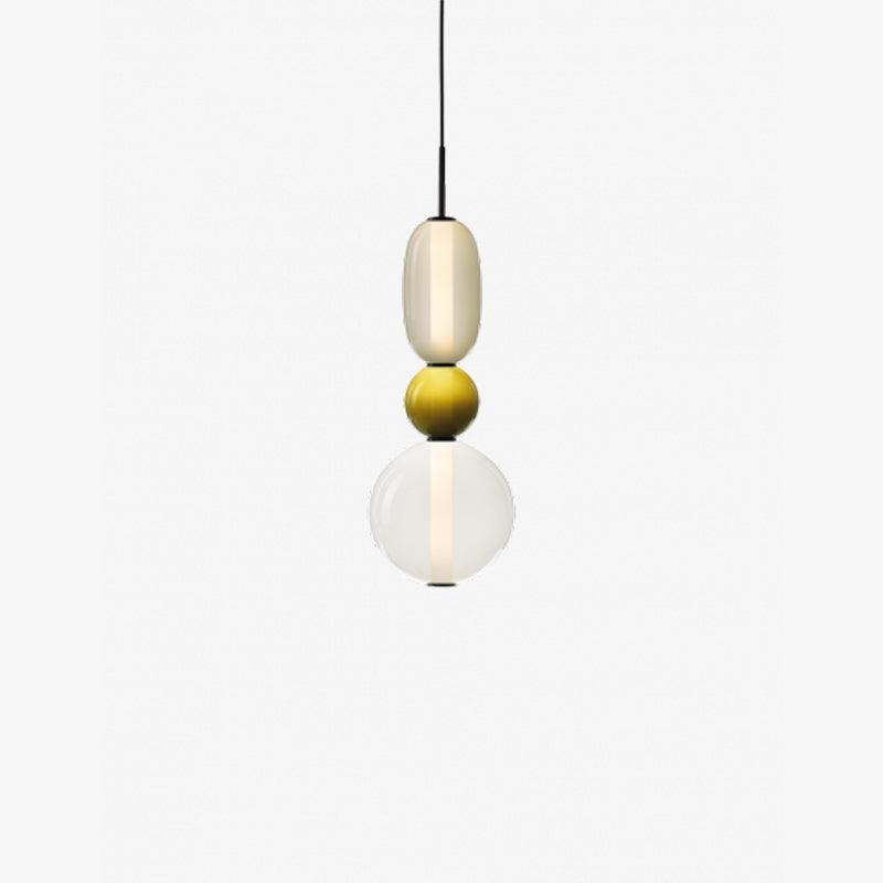 Lampa wisząca LumaWisp Sugar Glass dla ciepłej atmosfery | Lersk