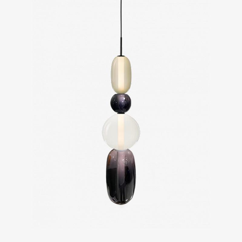 Lampa wisząca LumaWisp Sugar Glass dla ciepłej atmosfery | Lersk