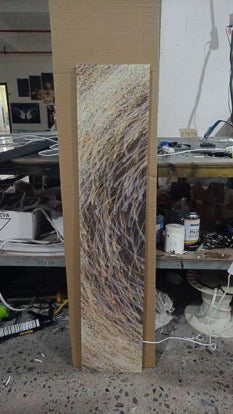 Ardena Canvas Strip Væglampe | Lersk