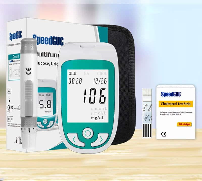 VitalTrack Home Health Monitor for Cholesterol, Glucose, and Uric Acid | Lersk