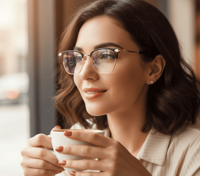 نظارات قراءة فائقة الخفة مع فلتر الضوء الأزرق للقراءة واستخدام الشاشات، نظارات خفيفة الوزن | Lersk