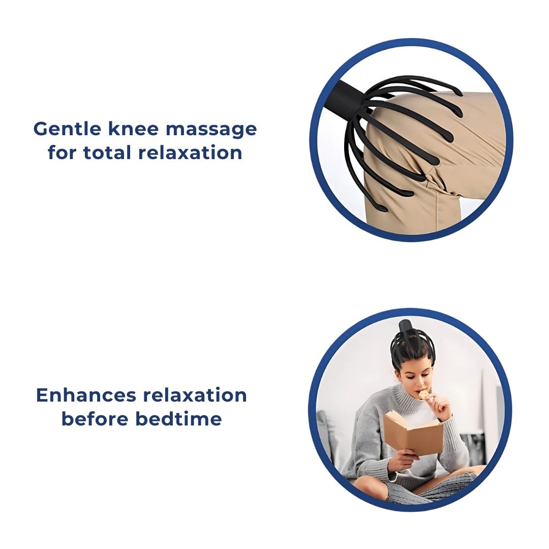 Massaggiatore Elettrico per Cuoio Capelluto CalmWave a Forma di Polpo per Sollievo dallo Stress | Lersk