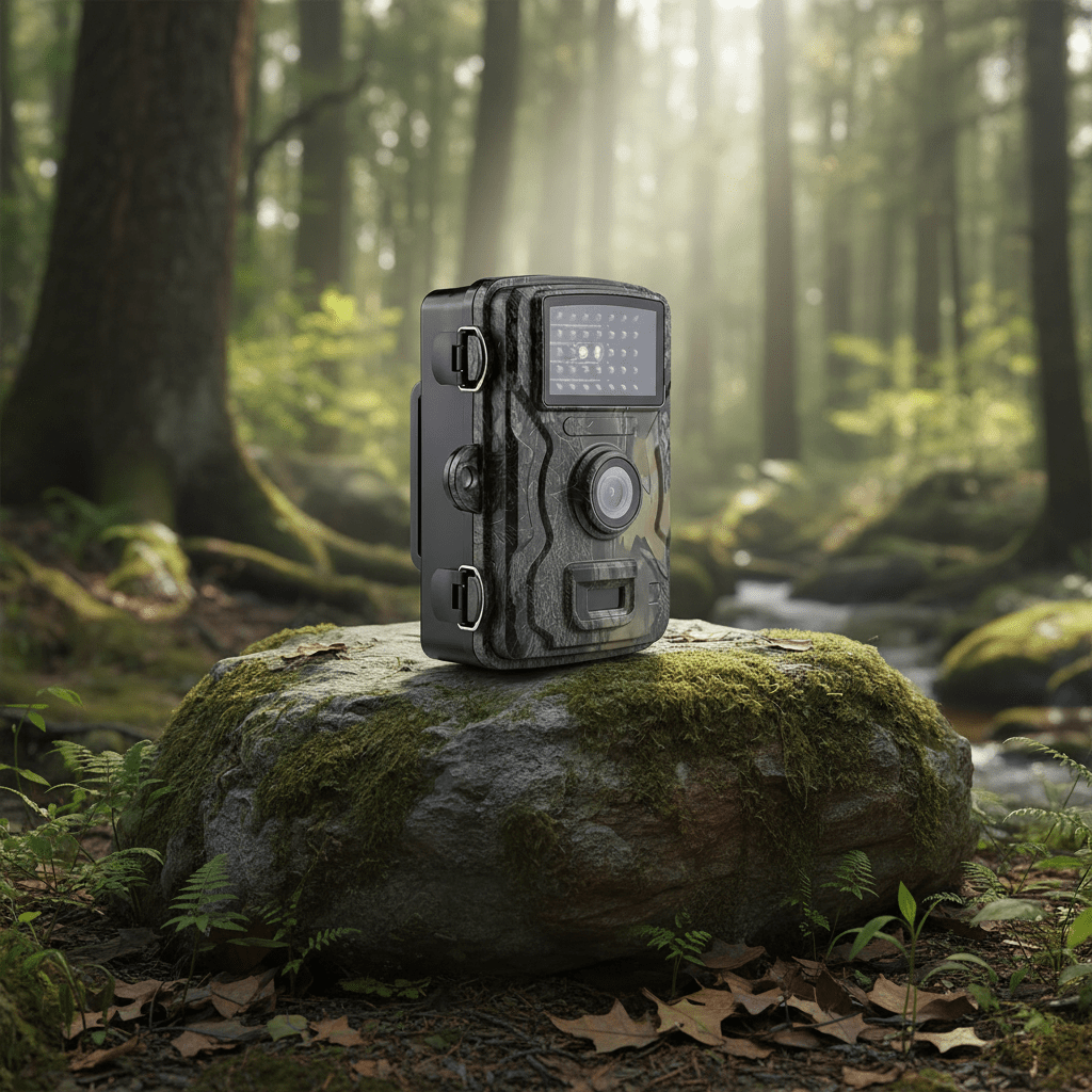 Fotocamera per la fauna selvatica da esterno con visione notturna e rilevamento del movimento | Lersk
