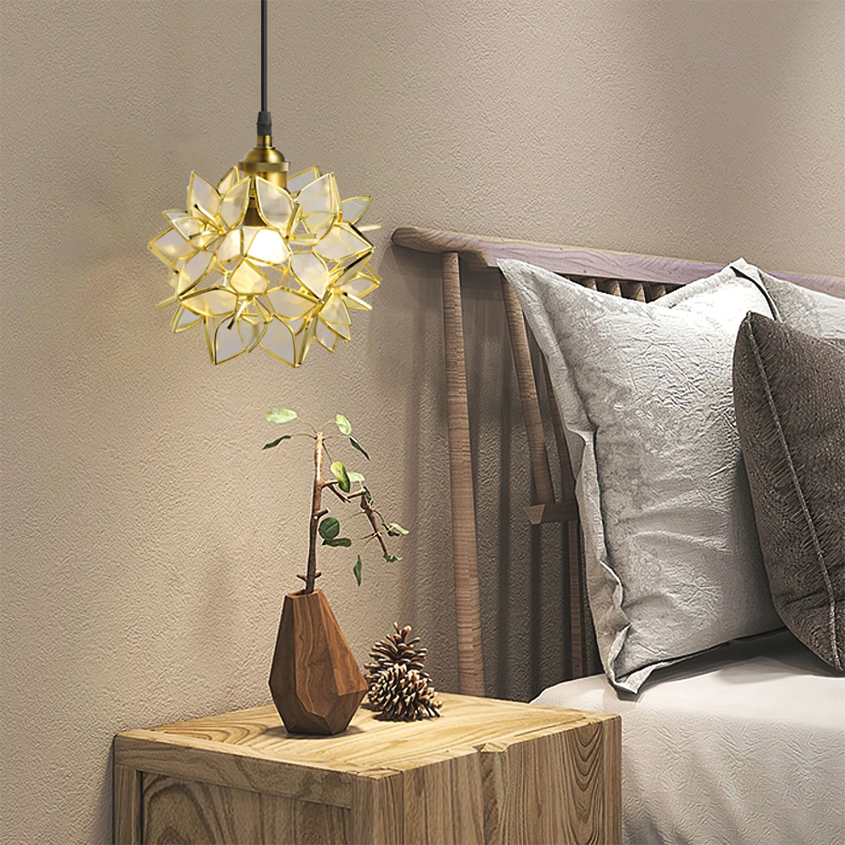 Capiz pendant light lamp | Lersk