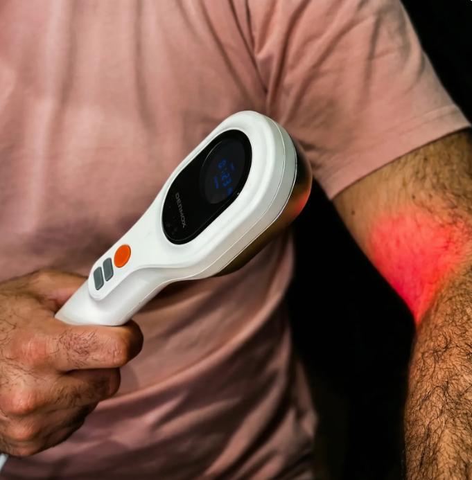 Dual-Spectrum Cold Laser Wellness Device with 650nm & 808nm for Muscle & Joint Comfort | Lersk