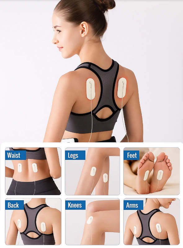 Smart Cervical Traction Device with Heat, EMS, Red Light & Magnetic Comfort for Daily Neck Relief | Lersk