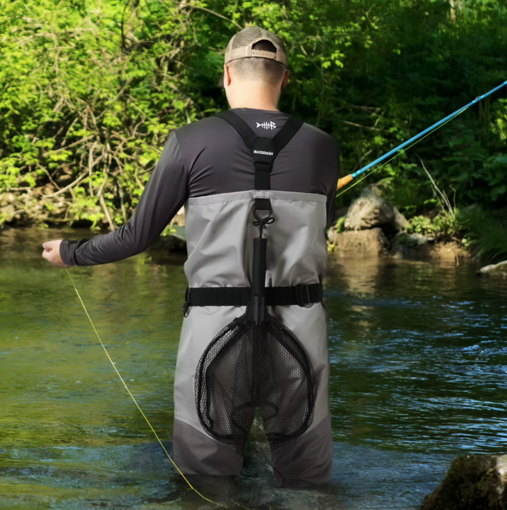 Breathable Chest Waders with Stocking Foot & Waterproof Zipper for Fly Fishing – Men's | Lersk