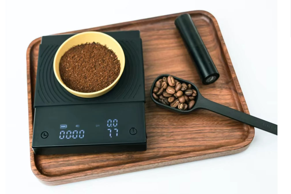 Digital Coffee Scale with Auto Timer Flow Rate Display and Tare Function 0.1g Precision | Lersk