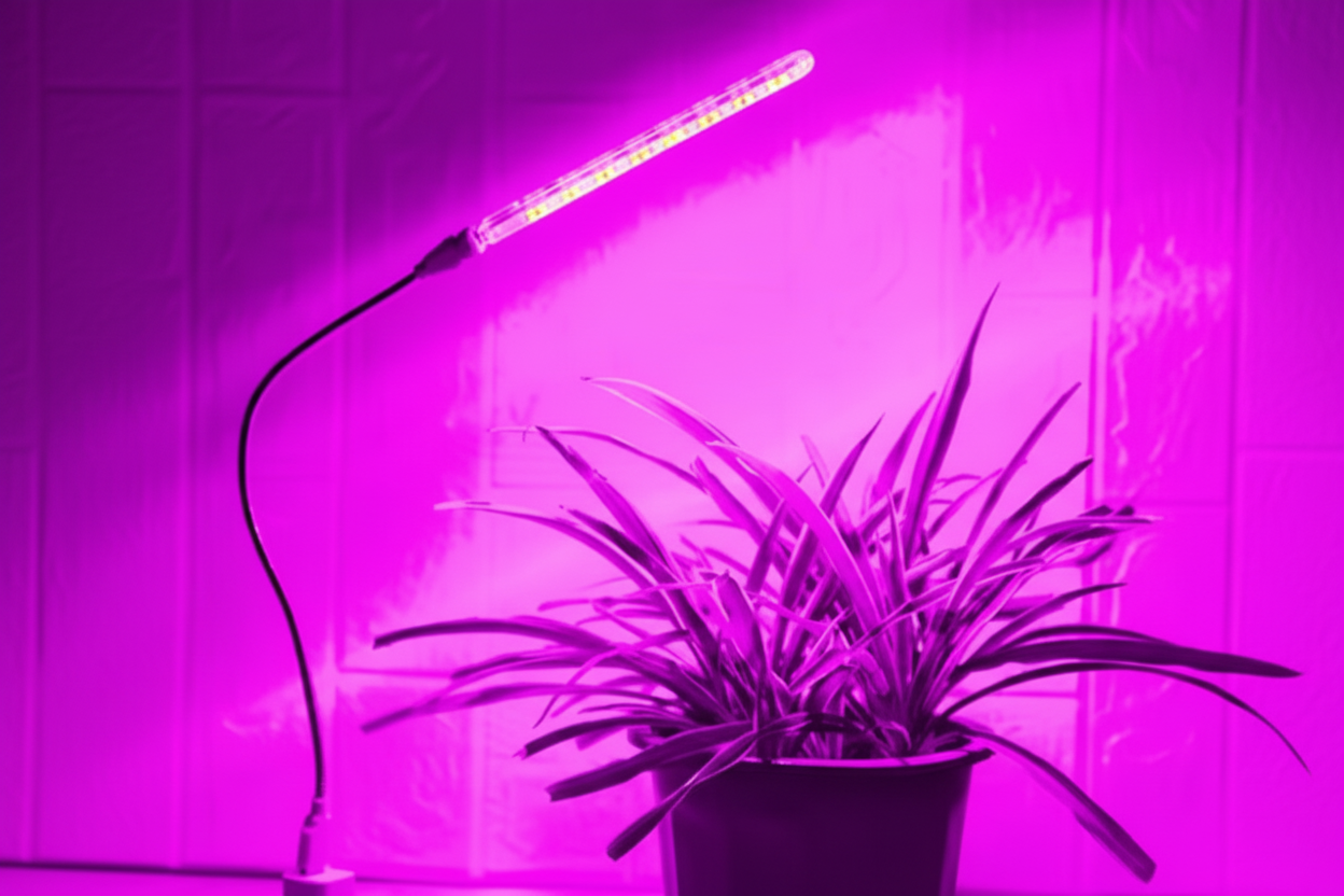USB-LED-Wachstumslicht für Zimmerpflanzen und Hydrokultursysteme | Lersk