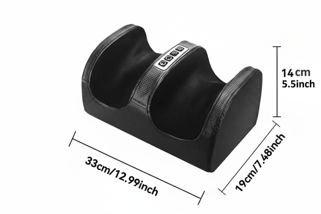 Deep Tissue Shiatsu Foot Massager – Heated Kneading for Instant Relief | Lersk