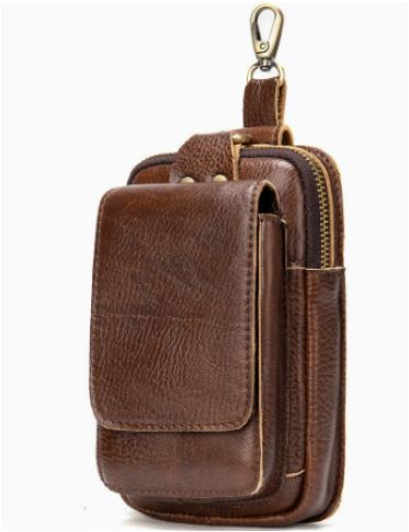 Premium Leder Herren-Gürteltasche für tägliche Essentials und eleganten Stil unterwegs | Lersk