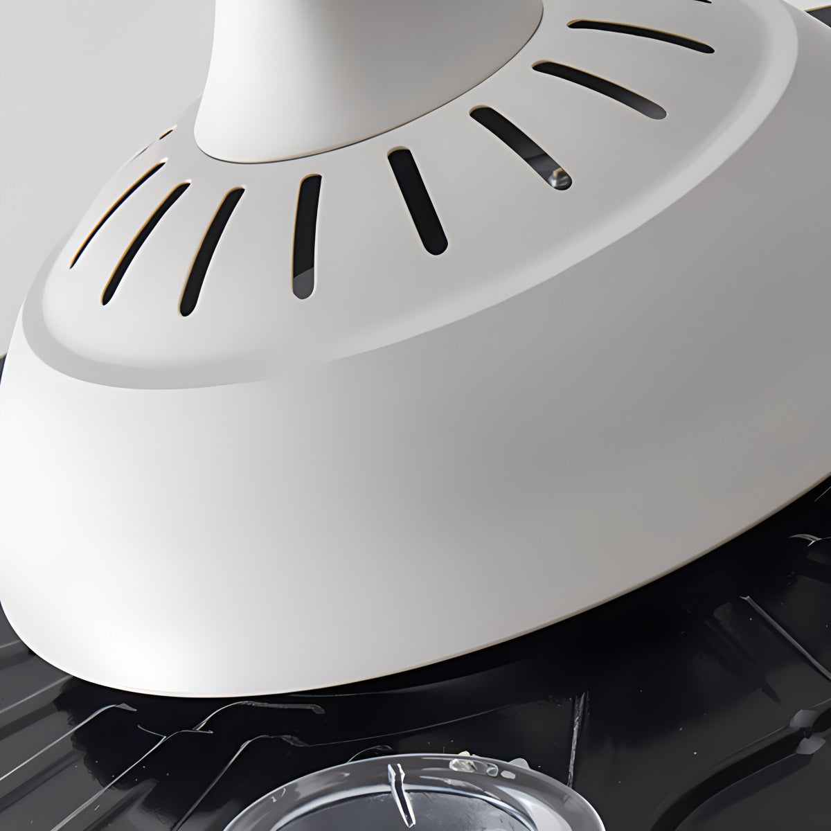 Luz de ventilador de techo tipo hugger con control remoto y regulable | Lersk