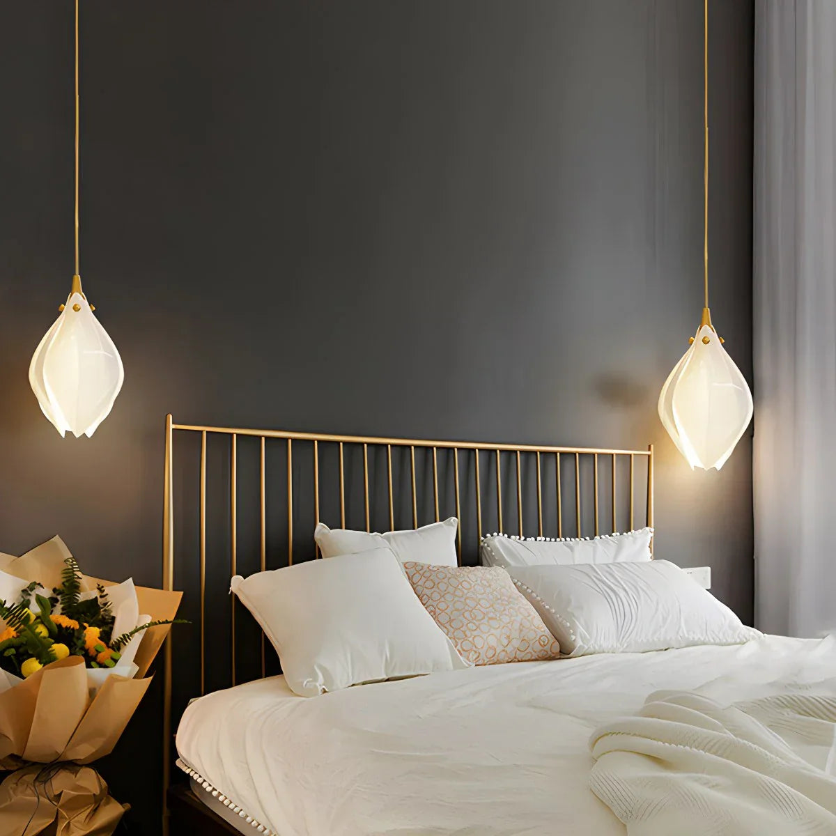 Ceramic Bud Pendant Light for Modern Interiors | Lersk