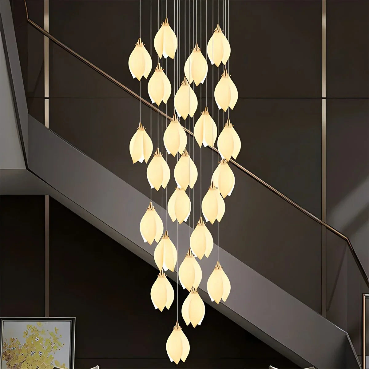 Ceramic Bud Pendant Light for Modern Interiors | Lersk