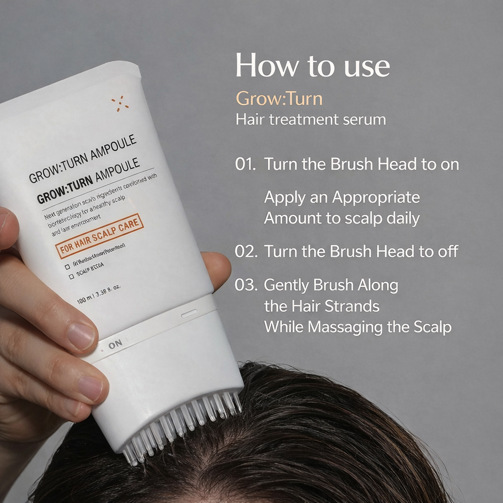 Sérum Avanzado para el Cuero Cabelludo para el Crecimiento del Cabello Reduce la Caída, el Adelgazamiento y la Irritación | Lersk