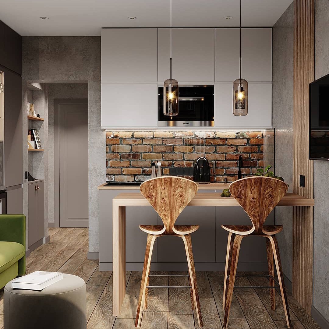 Chiswick Glass Pendant Light for Kitchen Island | Lersk