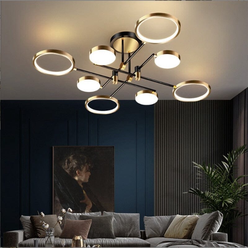 LumaCrest Modern Elegant Smart LED Dining Room Chandelier | Lersk