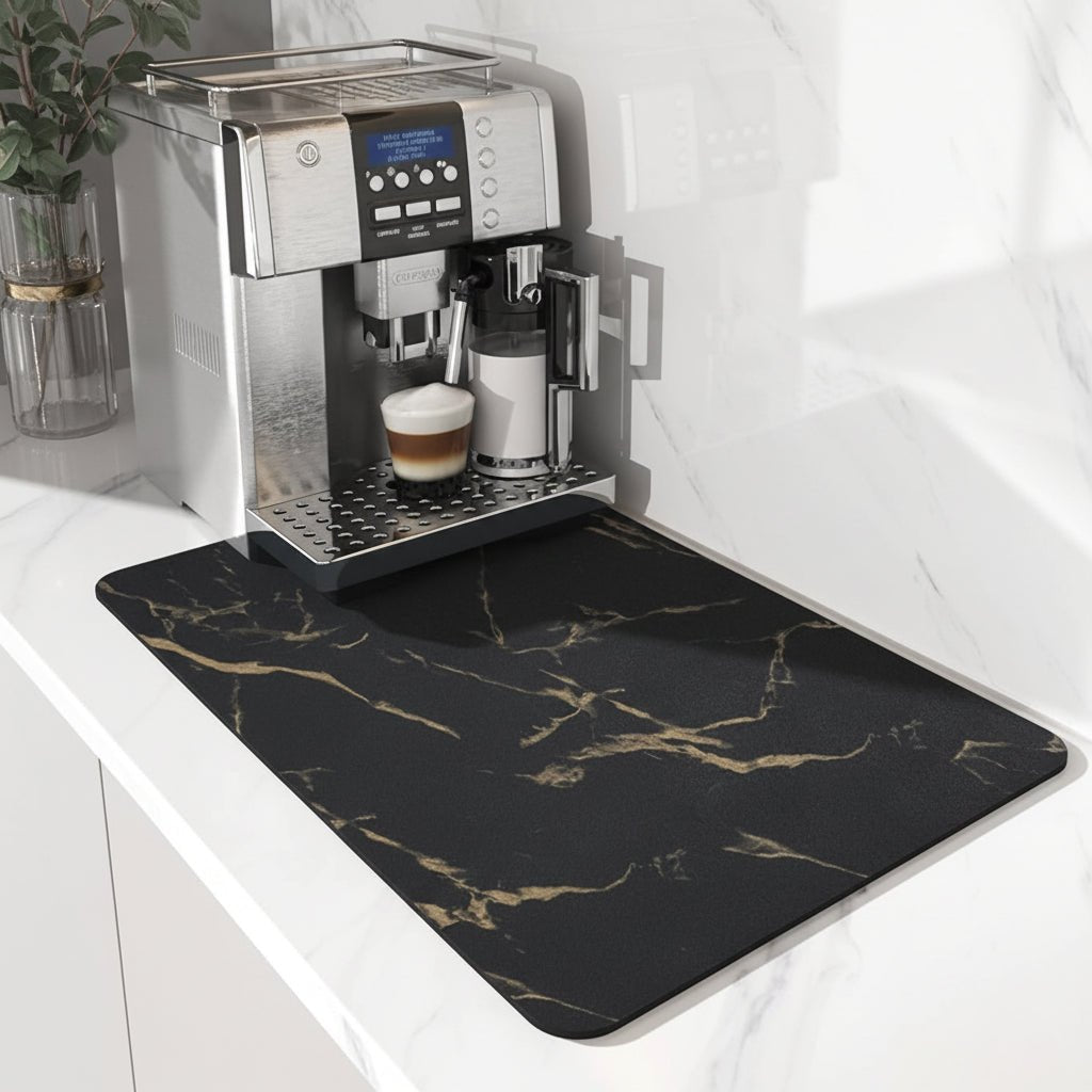 Alfombrilla para barra de café ultra absorbente, de secado rápido, sin manchas, fácil de limpiar | Lersk