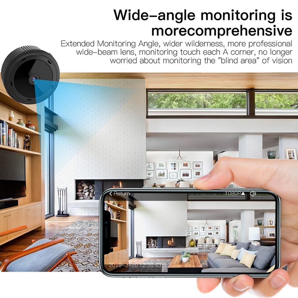 NovaGuard Mini 1080P WLAN Nachtsichtkamera für Zuhause | Lersk
