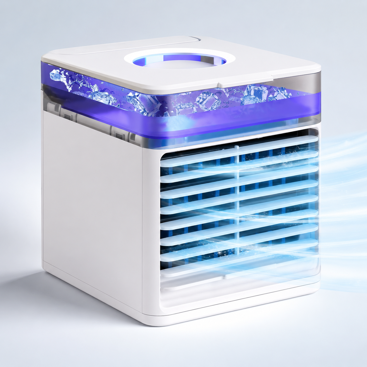 Cooling Portable Air Conditioner Humidifier Desktop | Lersk