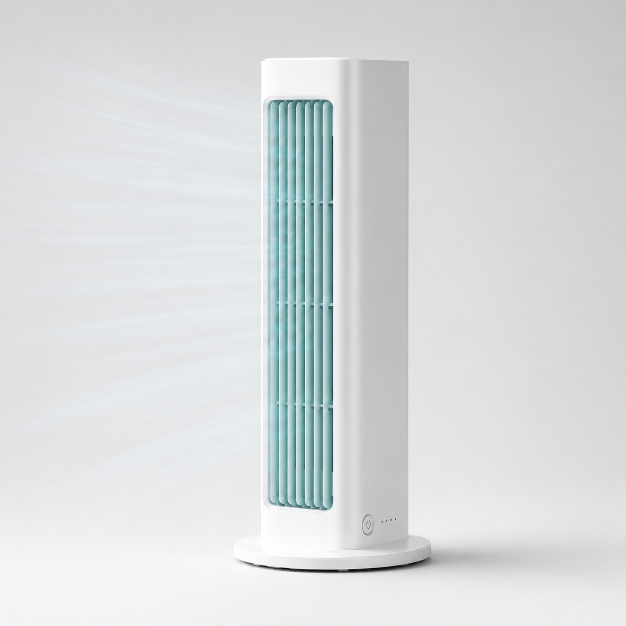 Přenosný věžový ventilátor s chlazením, tichý, kompaktní, s oscilací | Lersk