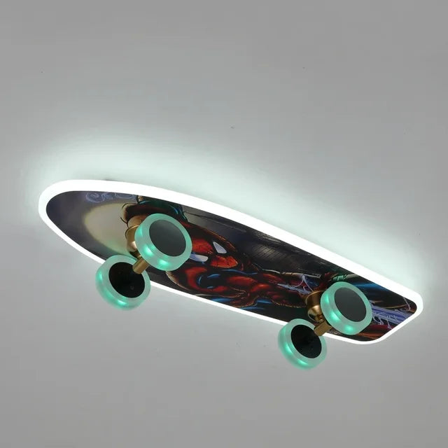Luci LED GlowDeck per Skateboard per Decorazione della Stanza dei Bambini | Lersk