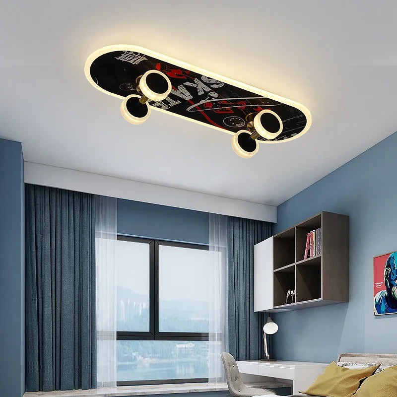Luci LED GlowDeck per Skateboard per Decorazione della Stanza dei Bambini | Lersk