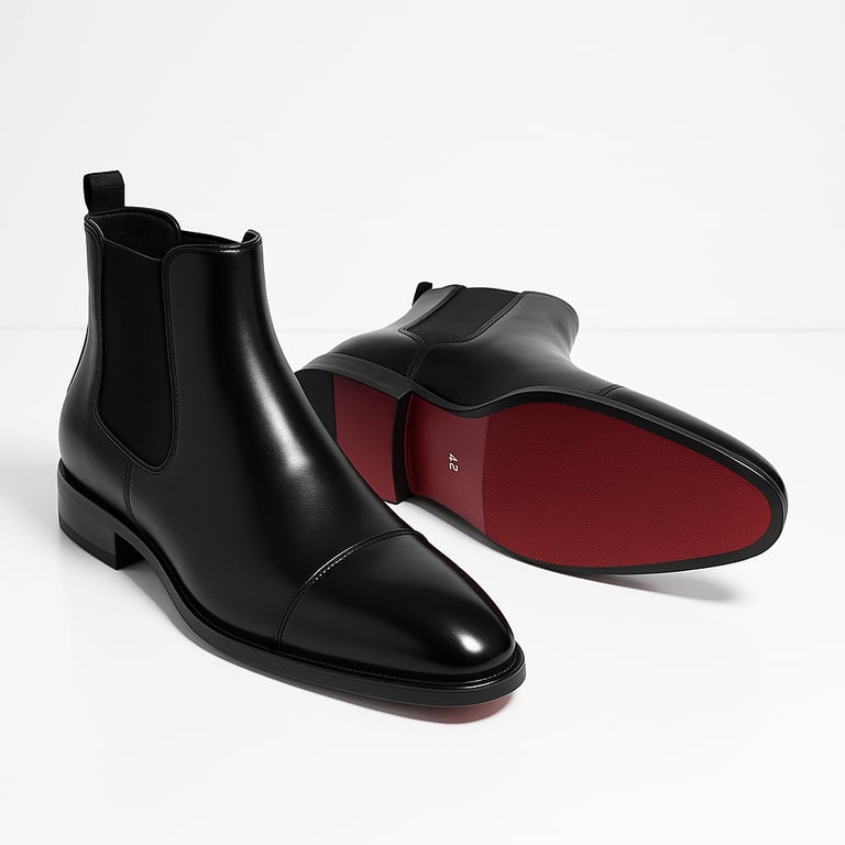 Crispin Genuine Leather Chelsea Boots Men Timeless Comfort | Lersk