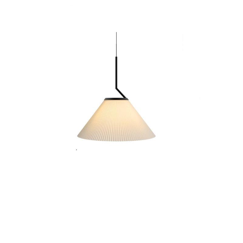 Caelara Soft Pleated Ceiling Pendant Light In Cream | Lersk