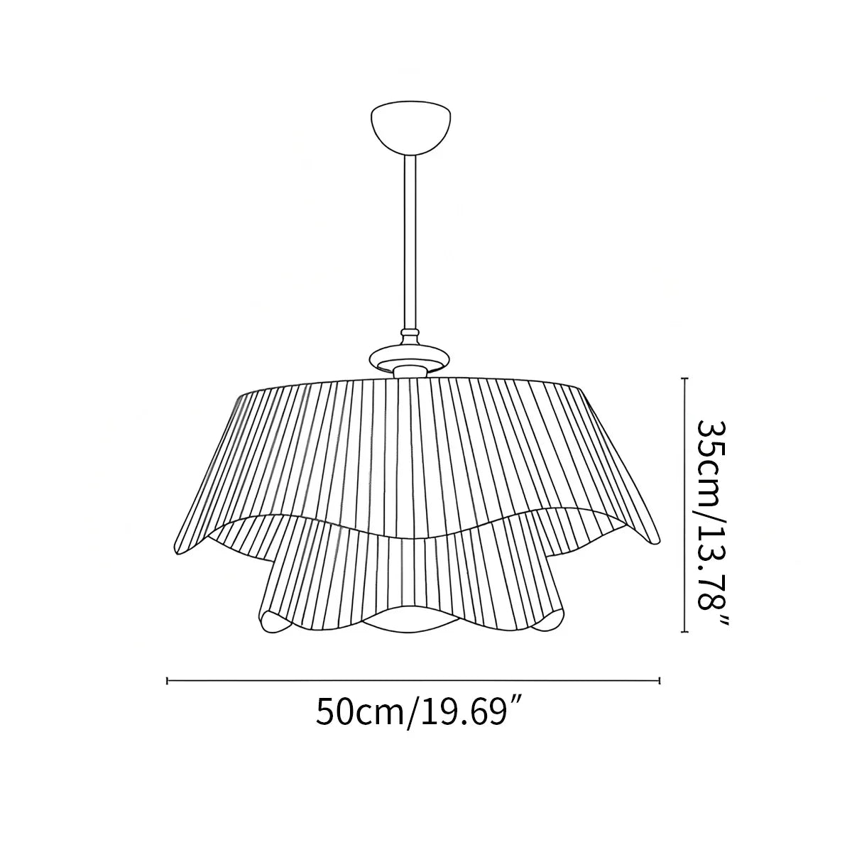 Bellevue Pendant Lamp for Bedroom | Lersk