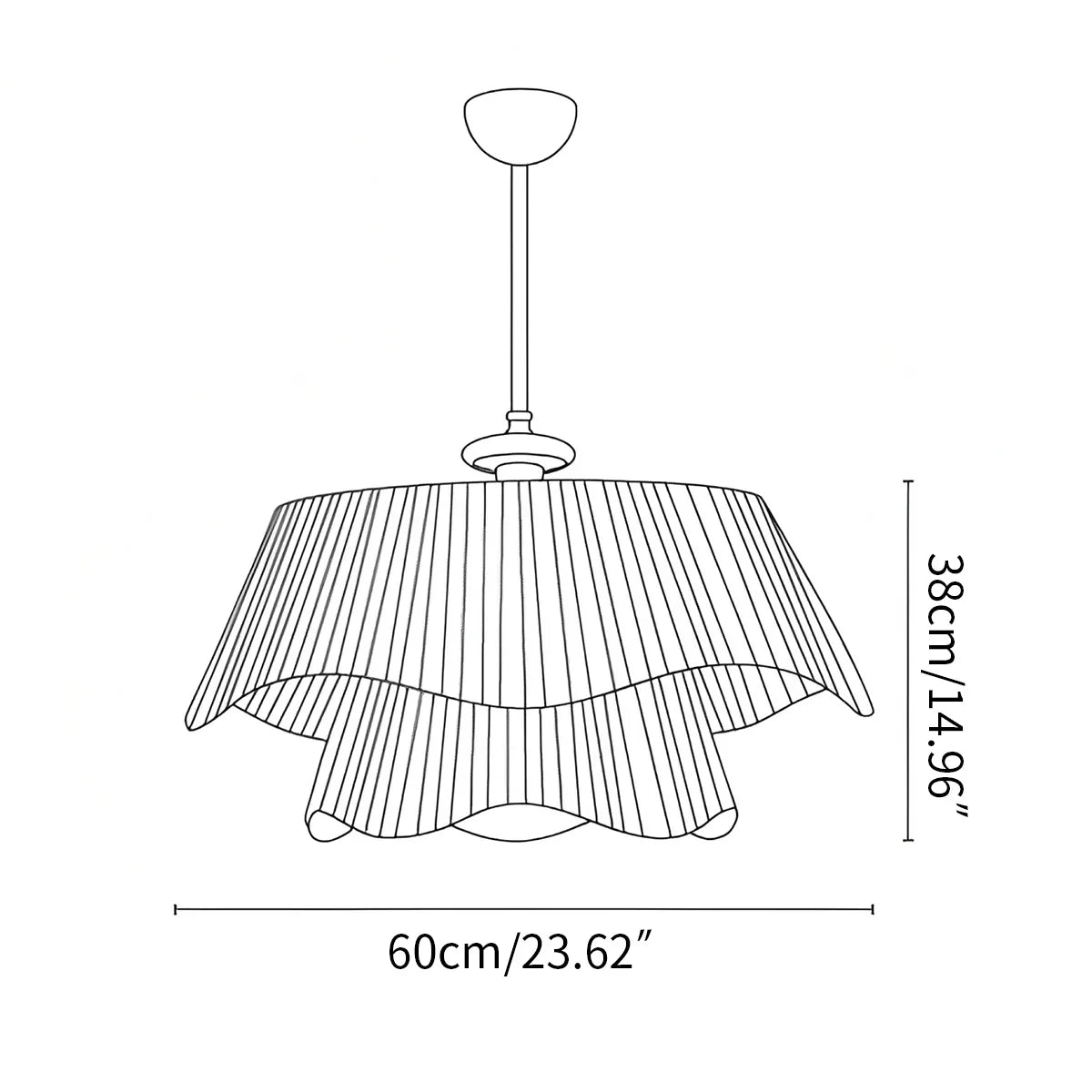 Bellevue Pendant Lamp for Bedroom | Lersk