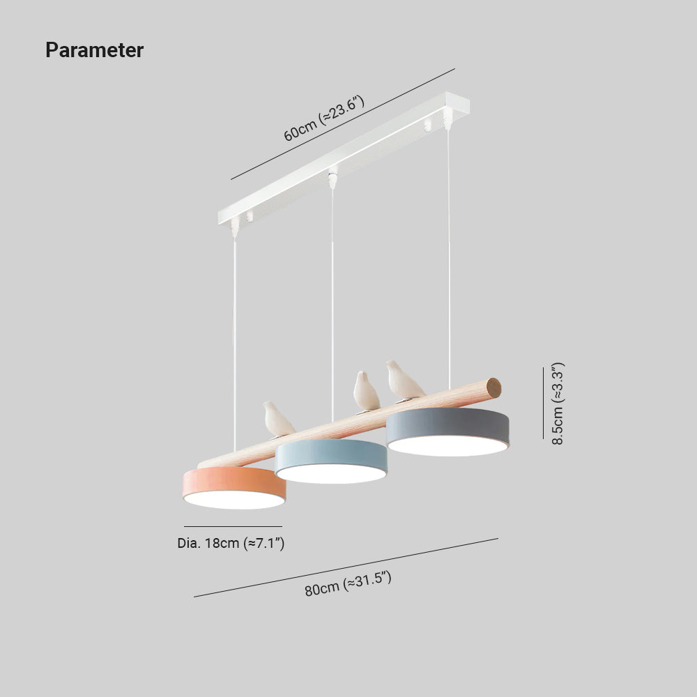 LyraNest Ptačí závěsná lampa Přírodou inspirovaná lampa do domácnosti | Lersk