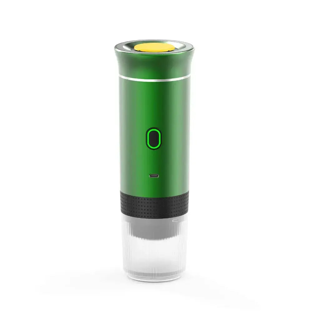 Bærbar Nano Espresso-maskine med 20 bar tryk og 7500mAh batteri til rejse og udendørs brug | Lersk