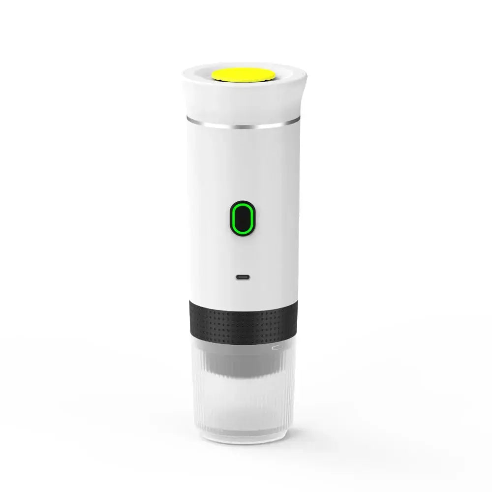Bærbar Nano Espresso-maskine med 20 bar tryk og 7500mAh batteri til rejse og udendørs brug | Lersk