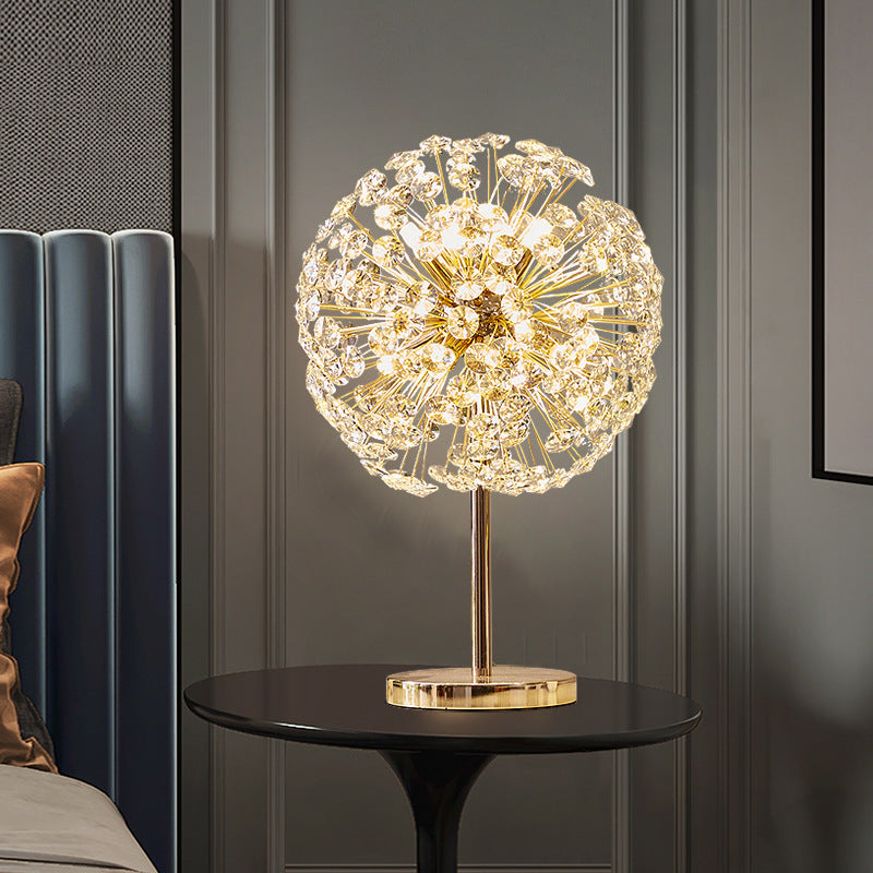 Petal Crystal Tischlampe Luxus Modernes Nachttischlicht | Lersk